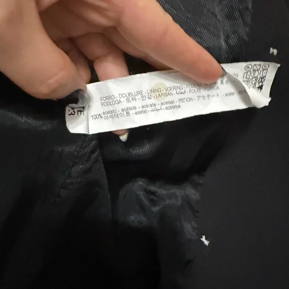 Zara Black Double-Breasted Vest Dress - Picture 10 of 13